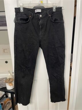 Zara Black Slim Straight women’s  Jeans